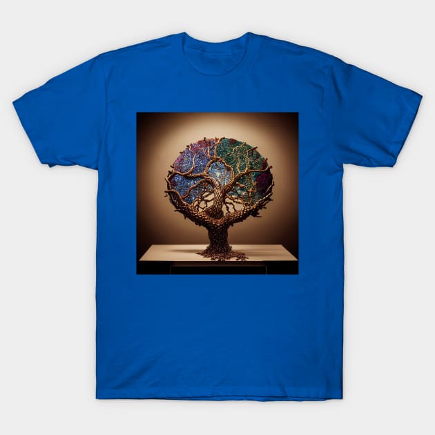 Yggdrasil World Tree of Life T-Shirt by Grassroots Green